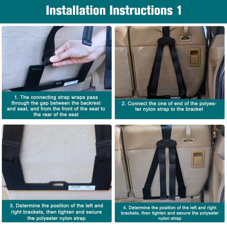 Extended Universal ISOFIX Children Seat Interface(ZL-2049) - Seat Accessories by buy2fix | Online Shopping UK | buy2fix