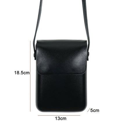 Fashion Versatile Vertical Models Single Shoulder Crossbody Mobile Phone Bag, Color: Creamy White by buy2fix