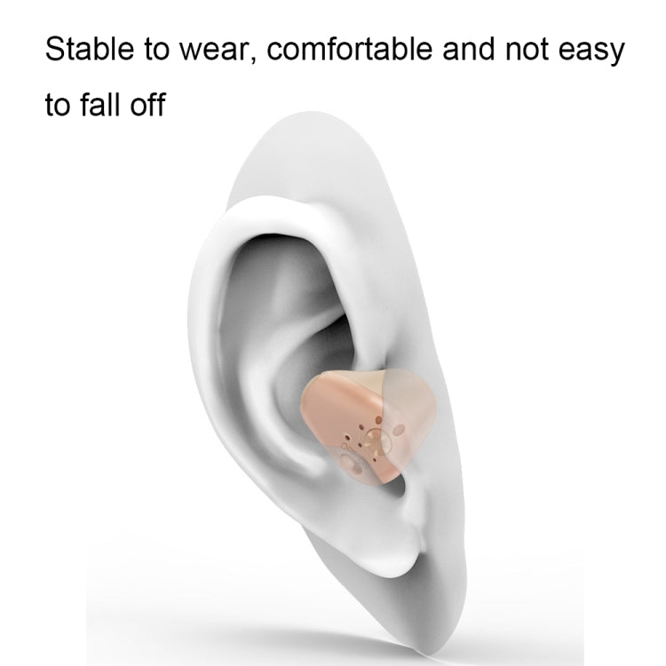 K-88 Wireless Elderly Sound Amplifier Sound Collector Mini Charging Hearing Aids, Plug: US Plug - Hearing Aids by buy2fix | Online Shopping UK | buy2fix
