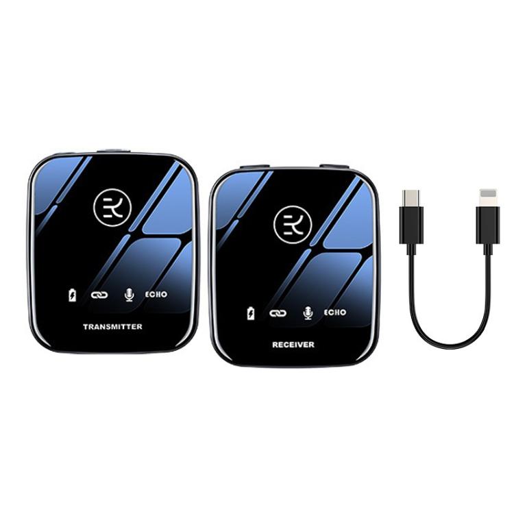 M18 Wireless Microphone Collar Clip Recording Equipment, Style: 1 In 1 8Pin by buy2fix