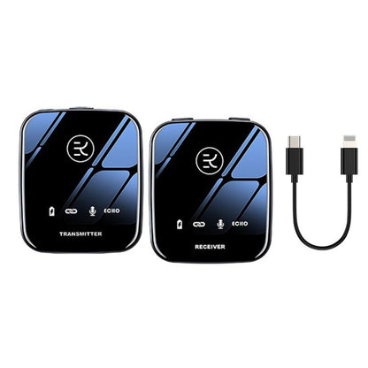 M18 Wireless Microphone Collar Clip Recording Equipment, Style: 1 In 1 8Pin by buy2fix