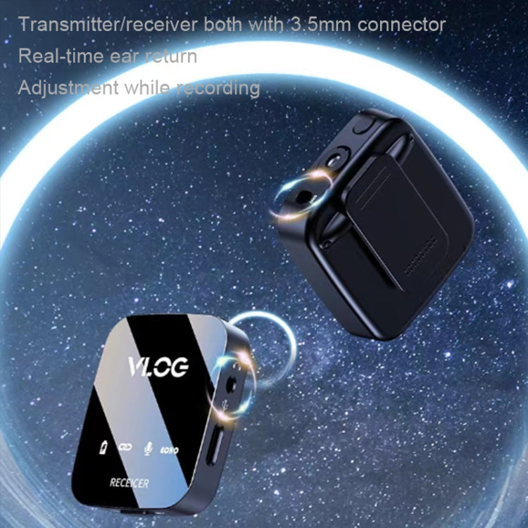 M18 Wireless Microphone Collar Clip Recording Equipment, Style: 1 In 2 8Pin by buy2fix