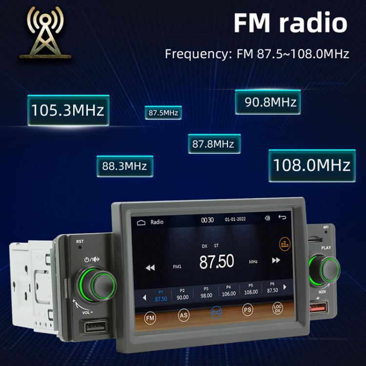 5 inch Bluetooth AUX Mobile Phone Interconnection USB Interface Car MP5(151W) - Car MP3 & MP4 & MP5 by buy2fix | Online Shopping UK | buy2fix