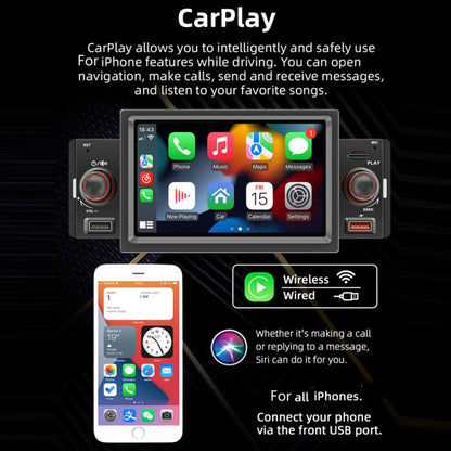 5 inch Bluetooth AUX Mobile Phone Interconnection USB Interface Car MP5(151W) - Car MP3 & MP4 & MP5 by buy2fix | Online Shopping UK | buy2fix