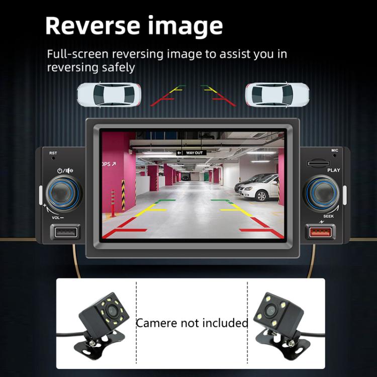 5 inch Bluetooth AUX Mobile Phone Interconnection USB Interface Car MP5(151W) - Car MP3 & MP4 & MP5 by buy2fix | Online Shopping UK | buy2fix