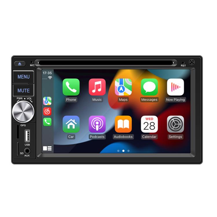 6.2 inch Bluetooth AUX Mobile Phone Interconnection USB Interface Car DVD(S4800) - Car MP3 & MP4 & MP5 by buy2fix | Online Shopping UK | buy2fix