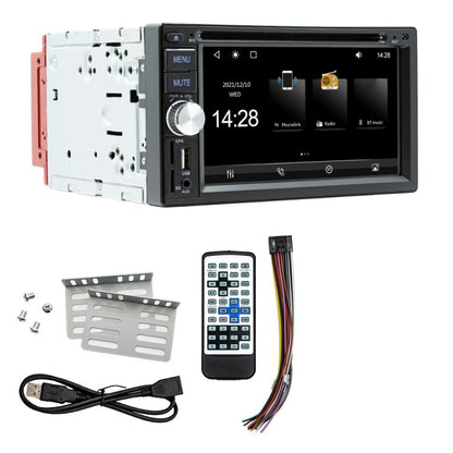 6.2 inch Bluetooth AUX Mobile Phone Interconnection USB Interface Car DVD(S4800) - Car MP3 & MP4 & MP5 by buy2fix | Online Shopping UK | buy2fix