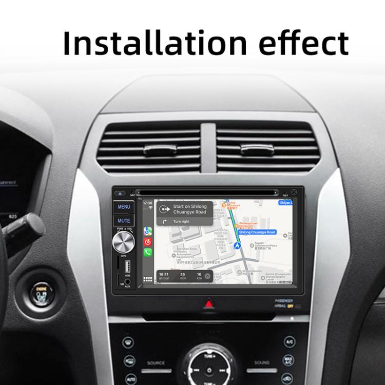 6.2 inch Bluetooth AUX Mobile Phone Interconnection USB Interface Car DVD(S4800) - Car MP3 & MP4 & MP5 by buy2fix | Online Shopping UK | buy2fix