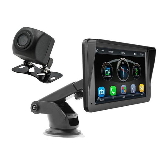 7 inch AHD Wireless CarPlay Car MP5 Player, Support Mobile Phone Interconnection(With Camera)