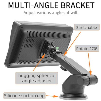 7 inch AHD Wireless CarPlay Car MP5 Player, Support Mobile Phone Interconnection(With Camera) - Car MP3 & MP4 & MP5 by buy2fix | Online Shopping UK | buy2fix