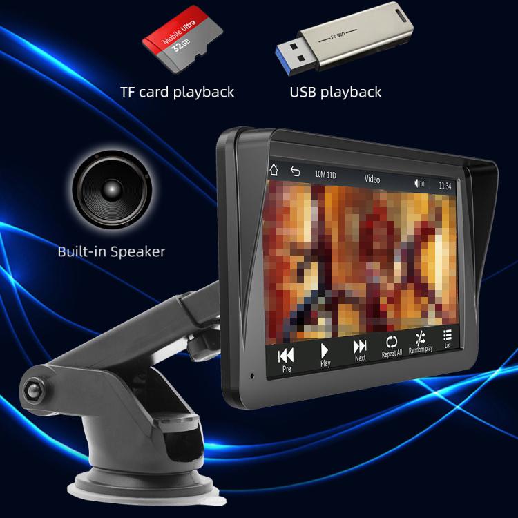 7 inch AHD Wireless CarPlay Car MP5 Player, Support Mobile Phone Interconnection(With Camera) - Car MP3 & MP4 & MP5 by buy2fix | Online Shopping UK | buy2fix