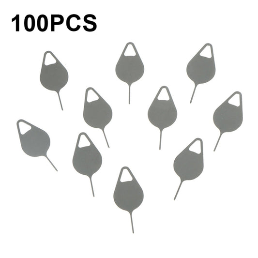 100 PCS Universal Thickened and Hardened Steel Phone Card Removal Pin(Style 1) - SIM Card Tool by buy2fix | Online Shopping UK | buy2fix