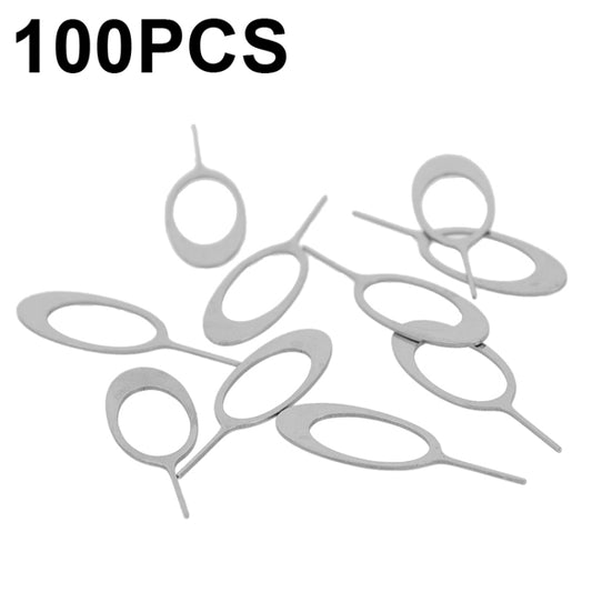 100 PCS Universal Thickened and Hardened Steel Phone Card Removal Pin(Style 3) - SIM Card Tool by buy2fix | Online Shopping UK | buy2fix