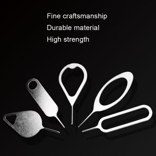 100 PCS Universal Thickened and Hardened Steel Phone Card Removal Pin(Style 3) - SIM Card Tool by buy2fix | Online Shopping UK | buy2fix