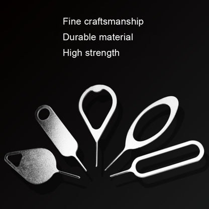100 PCS Universal Thickened and Hardened Steel Phone Card Removal Pin(Style 2) - SIM Card Tool by buy2fix | Online Shopping UK | buy2fix