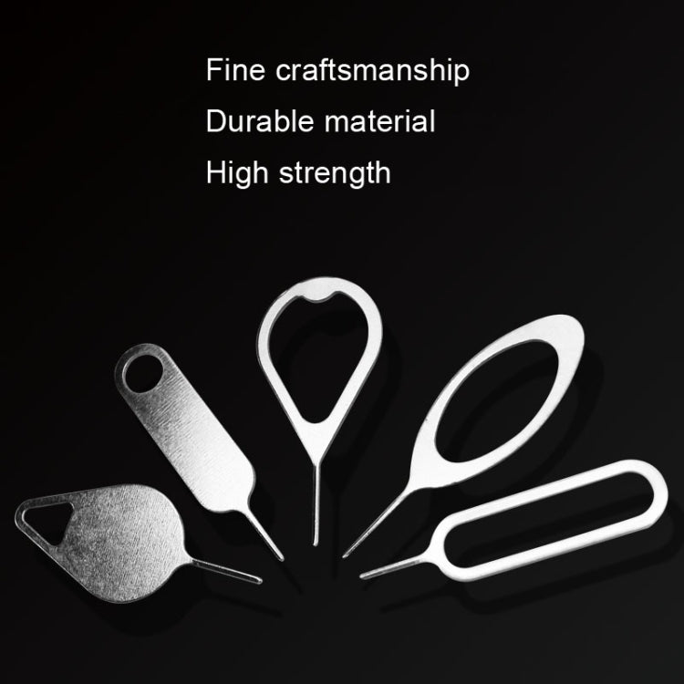 100 PCS Universal Thickened and Hardened Steel Phone Card Removal Pin(Style 1) - SIM Card Tool by buy2fix | Online Shopping UK | buy2fix