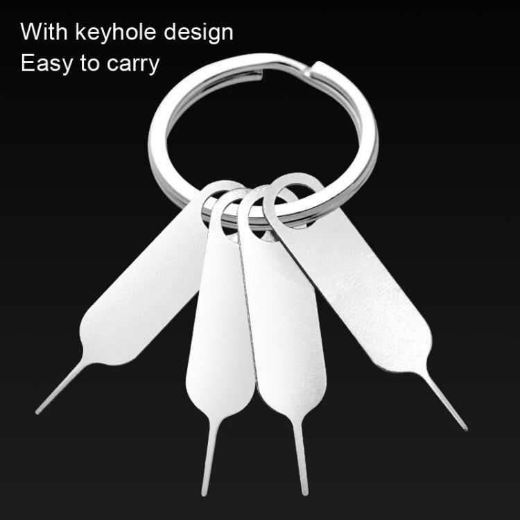 100 PCS Universal Thickened and Hardened Steel Phone Card Removal Pin(Style 3) - SIM Card Tool by buy2fix | Online Shopping UK | buy2fix