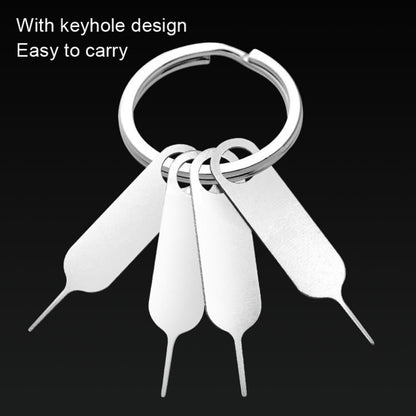 100 PCS Universal Thickened and Hardened Steel Phone Card Removal Pin(Style 4) - SIM Card Tool by buy2fix | Online Shopping UK | buy2fix