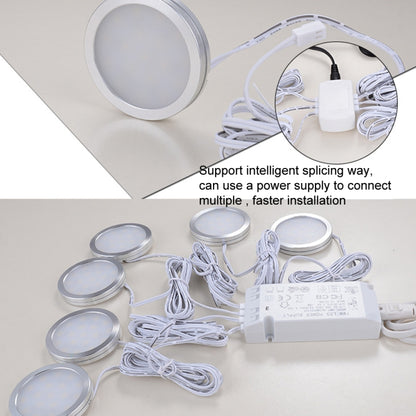 2 PCS 2W DC12V 18LED Cabinet Lights Showcase Lights,Spec: DuPont Terminal- Bottom Outlet(White Light 6400K) by buy2fix