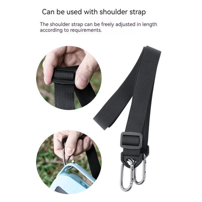 For Bose SoundLink Flex Bluetooth Speaker Silicone Protective Case Cover With Shoulder Strap(Blue) - Protective Case by buy2fix | Online Shopping UK | buy2fix