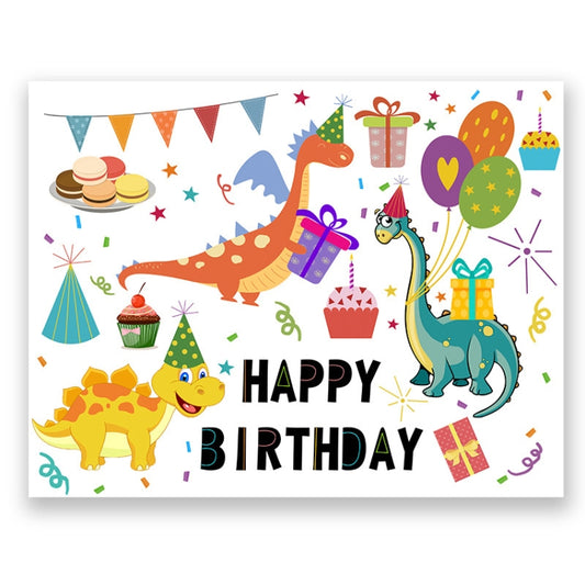 Birthday Party Background Cloth Decoration Shooting Cloth, Size: 125x100cm(HB016) by buy2fix