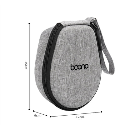 For Aftershokz AS660/AS650 Baona BN-F035 Earphone Anti-pressure and Shock-proof Storage Bag(Grey) - Protective Case by Baona | Online Shopping UK | buy2fix