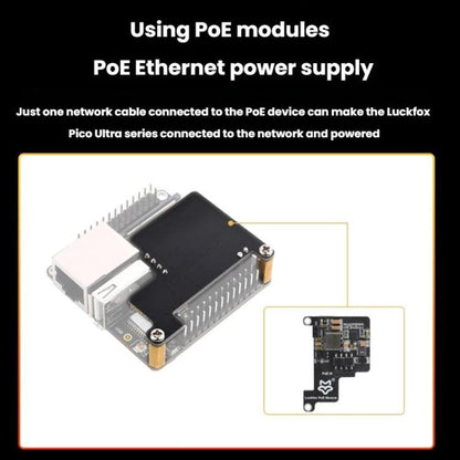 Luckfox Pico Ultra B RV1106G2 0.5TOPS Micro Linux Development Board Integrated Processor without Wi-Fi/With PoE, Specification: 720x720 Touch Screen - Arduino Nucleo Accessories by Luckfox | Online Shopping UK | buy2fix