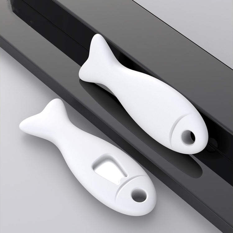 SC01 Phone Card Removal Needle Anti-Loss Card Extractor Card Opening Needle Cover(White) - SIM Card Tool by buy2fix | Online Shopping UK | buy2fix