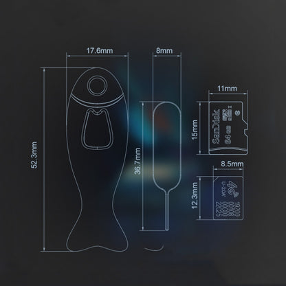 SC01 Phone Card Removal Needle Anti-Loss Card Extractor Card Opening Needle Cover(Green) - SIM Card Tool by buy2fix | Online Shopping UK | buy2fix