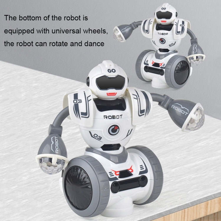 Intelligent Early Education Sound and Light Mechanical Robot Toys, Color: 16 Blue - RC Robots by buy2fix | Online Shopping UK | buy2fix