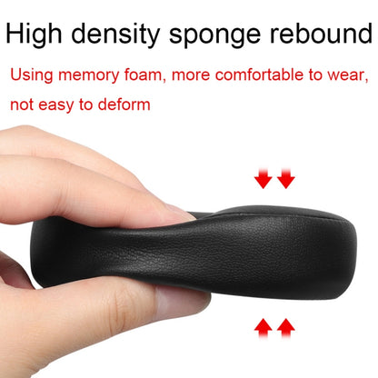 1 Pair For Edifier G5BT Leather Headset Breathable Sponge Cover(Grey) - Earmuff & Pad by buy2fix | Online Shopping UK | buy2fix