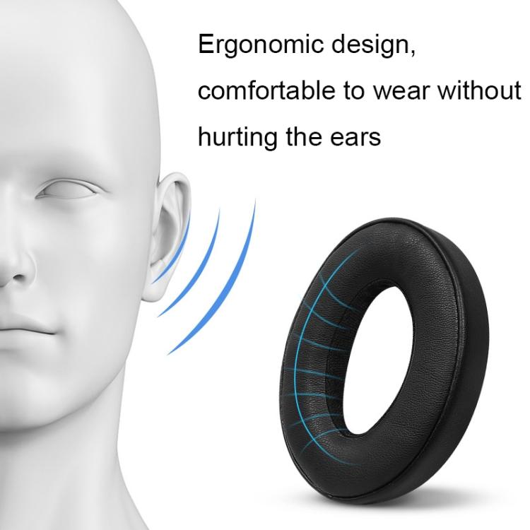 2pcs For Parrot Zik Soft And Breathable Earphone Cover(White) - Earmuff & Pad by buy2fix | Online Shopping UK | buy2fix