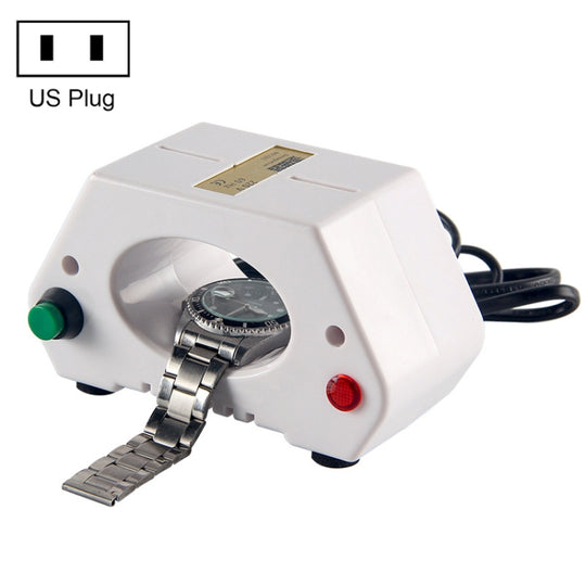 Watch Repair Tool Demagnetization Instrument Mechanical Watch Demagnetizer, Style: White Professiona US Plug