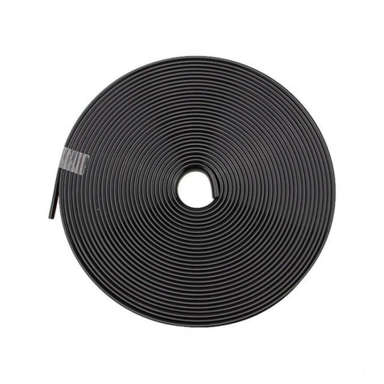 Car Wheel General TPE Protection Ring Bumper Wheel Decoration Modification Supplies(Black)