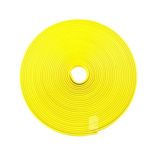 Car Wheel General TPE Protection Ring Bumper Wheel Decoration Modification Supplies(Yellow)