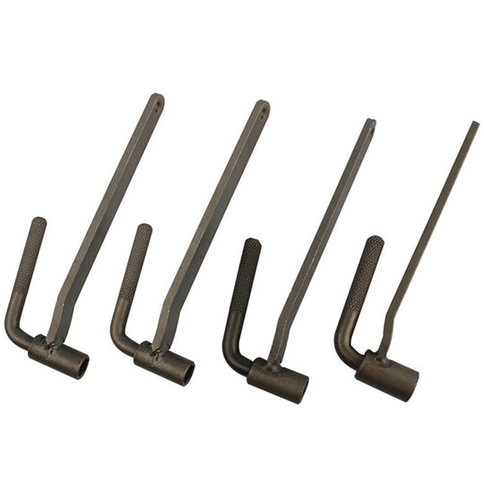 Gongs de Valve/clé à vis de Valve/outil de réglage de vis de Valve de moto (Hexagonal de 8mm/trou carré de 3.1mmmm) 4 pièces