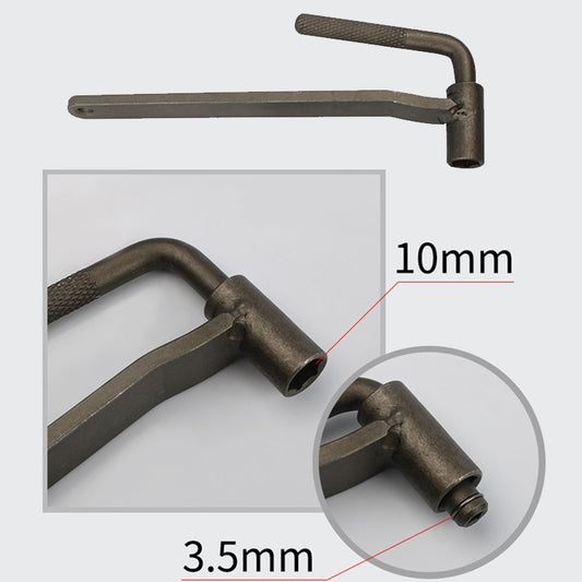 Valve Gongs / Valve Screw Spanner / Motorbike Valve Screw Adjustment Tool(10mm hexagonal / 3.5mm Square Hole) by buy2fix