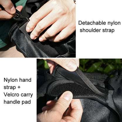 For Sony SRS-XB43 Speaker Carrying Bag Travel Storage Bag Crossbody Bag(Black) - Protective Case by buy2fix | Online Shopping UK | buy2fix