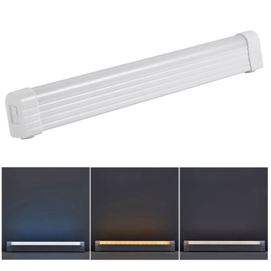 32cm Handheld Light Stick Three-color Changing Light USB Rechargeable Emergency Light Tube Fill Light 1500 mAh, Color: White Warm Light