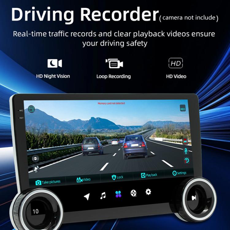 10.1 inch IPS Display + 2.5D Touch Screen Bluetooth FM Radio Car Navigation Machine, Memory: 2+64G - Car MP3 & MP4 & MP5 by buy2fix | Online Shopping UK | buy2fix