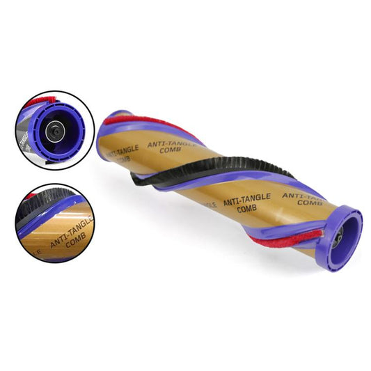 For Dyson V11 V15 Vacuum Cleaner Anti-winding Suction Head Brush Bar Roller(Gold) - For Dyson Accessories by buy2fix | Online Shopping UK | buy2fix