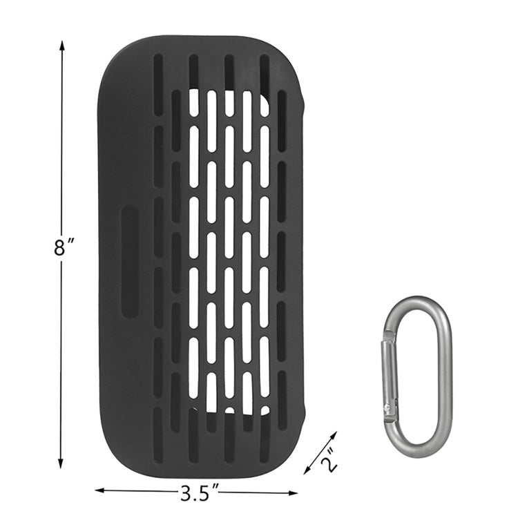 EBSC2131 For Bose Soundlink Flex Bluetooth Speaker Dustproof Silicone Protective Cover(Black) - Protective Case by buy2fix | Online Shopping UK | buy2fix