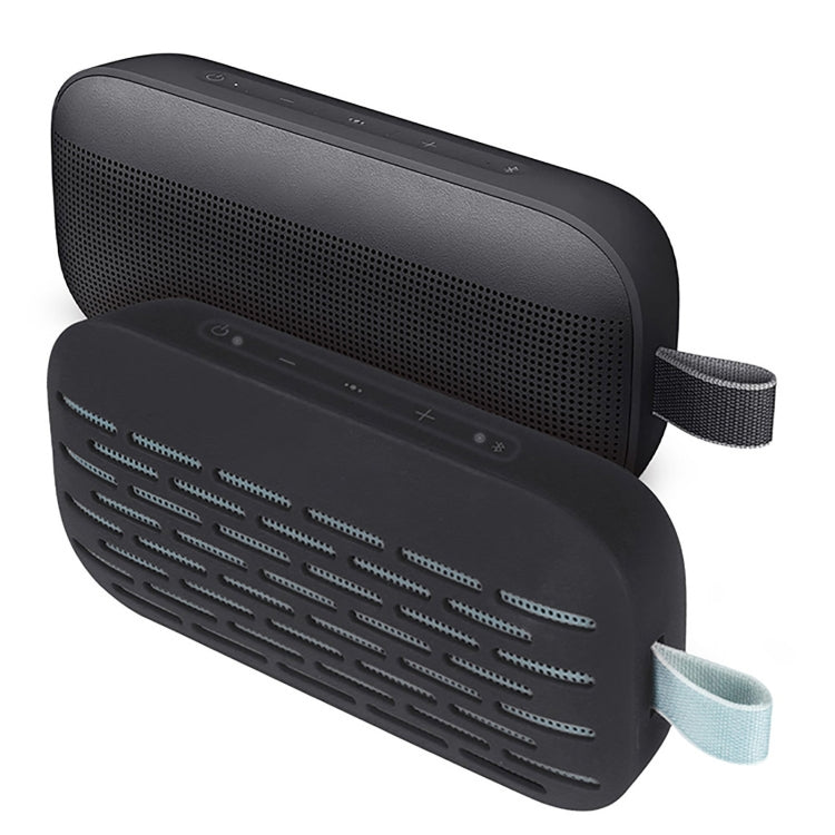 EBSC2131 For Bose Soundlink Flex Bluetooth Speaker Dustproof Silicone Protective Cover(Black) - Protective Case by buy2fix | Online Shopping UK | buy2fix