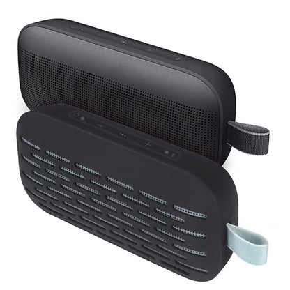 EBSC2131 For Bose Soundlink Flex Bluetooth Speaker Dustproof Silicone Protective Cover(Black) - Protective Case by buy2fix | Online Shopping UK | buy2fix