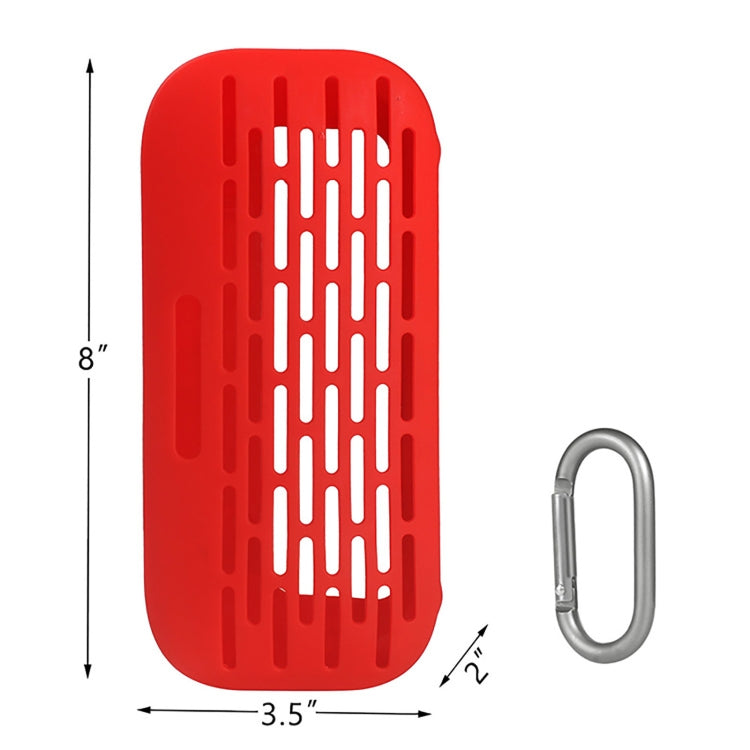 EBSC2131 For Bose Soundlink Flex Bluetooth Speaker Dustproof Silicone Protective Cover(Red) - Protective Case by buy2fix | Online Shopping UK | buy2fix