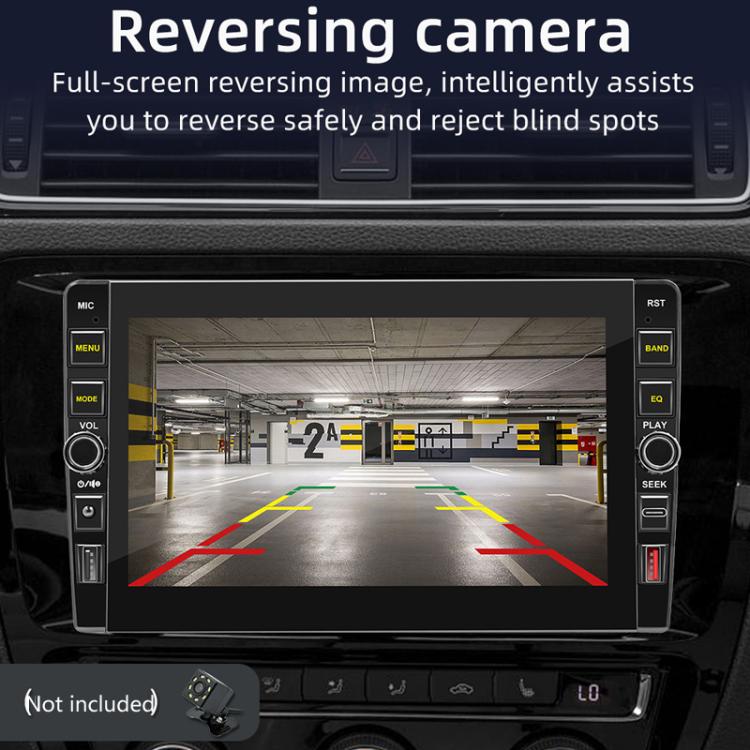 8 inch Bluetooth FM Radio Car MP5 Android Navigation Machine, Memory: 2+64G - Car MP3 & MP4 & MP5 by buy2fix | Online Shopping UK | buy2fix