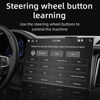 8 inch Bluetooth FM Radio Car MP5 Android Navigation Machine, Memory: 2+64G - Car MP3 & MP4 & MP5 by buy2fix | Online Shopping UK | buy2fix