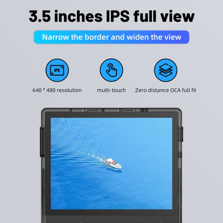 ANBERNIC RG353V  3.5 Inch Wireless Game Box Android 11 Linux OS Handheld Game Console  16G Without Game(Transparent Black) - Pocket Console by ANBERNIC | Online Shopping UK | buy2fix
