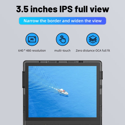 ANBERNIC RG353V  3.5 Inch Wireless Game Box Android 11 Linux OS Handheld Game Console  16G Without Game(Transparent Black) - Pocket Console by ANBERNIC | Online Shopping UK | buy2fix