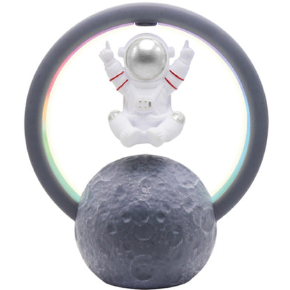 Y-598 Suspended Astronaut Bluetooth Speaker RGB Light Subwoofer Ornament,Spec: 598A Golden+Gift Bag - Desktop Speaker by buy2fix | Online Shopping UK | buy2fix